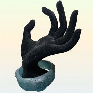 GENUINE DINOSAUR DESIGNS CHUNKY CUFF MARBLED GREEN RESIN BANGLE AUSTRALIAN